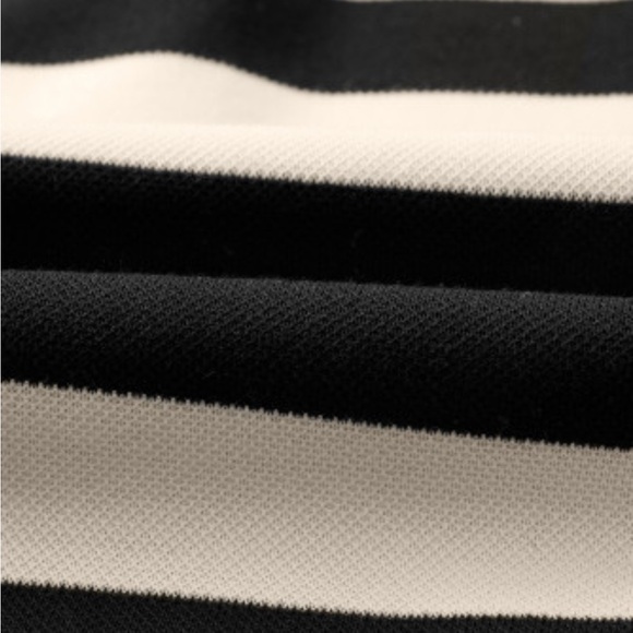 Elegant Striped Long Sleeve Dress - Picture 9 of 9